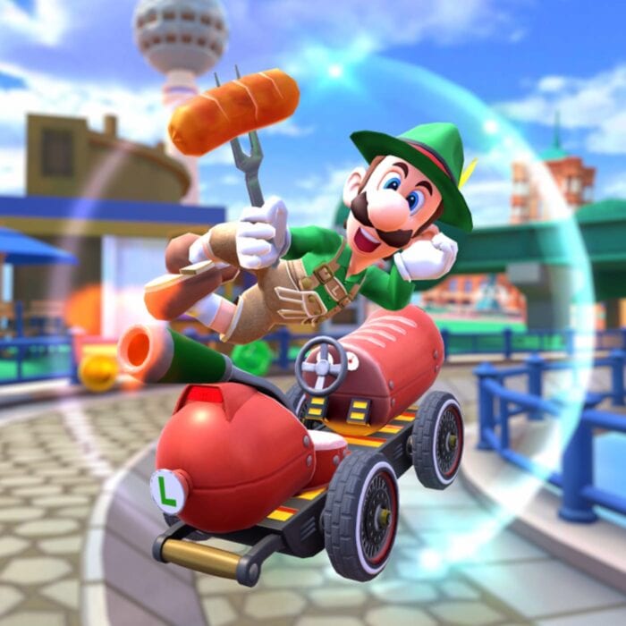 luigi in lederhosen