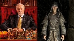Christopher Plummer in Knives Out and Skyrim