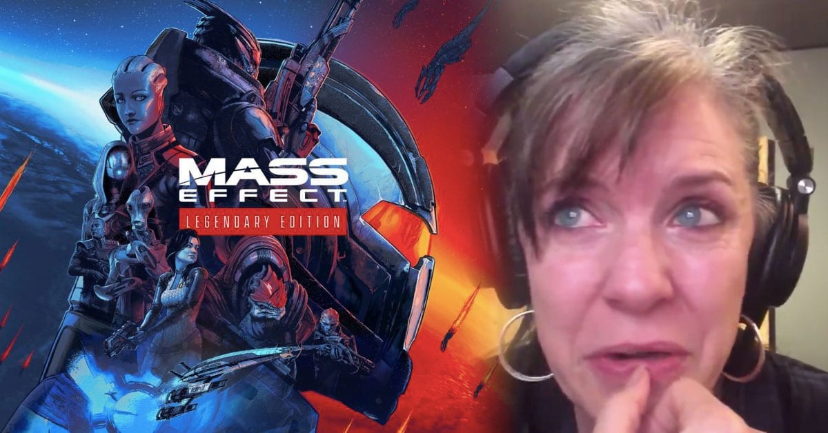jennifer hale reacts to mass effect