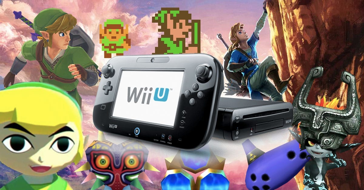 zelda games on wii u
