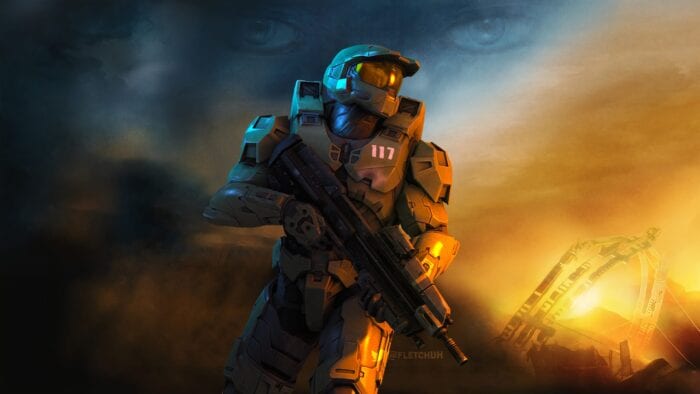 halo 4 fan art halo infinite