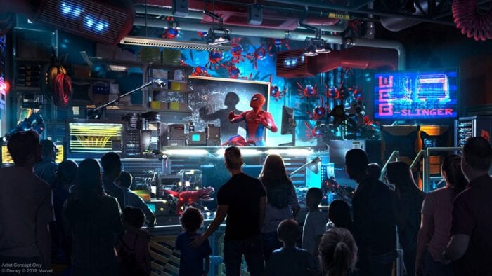 disneyland avengers