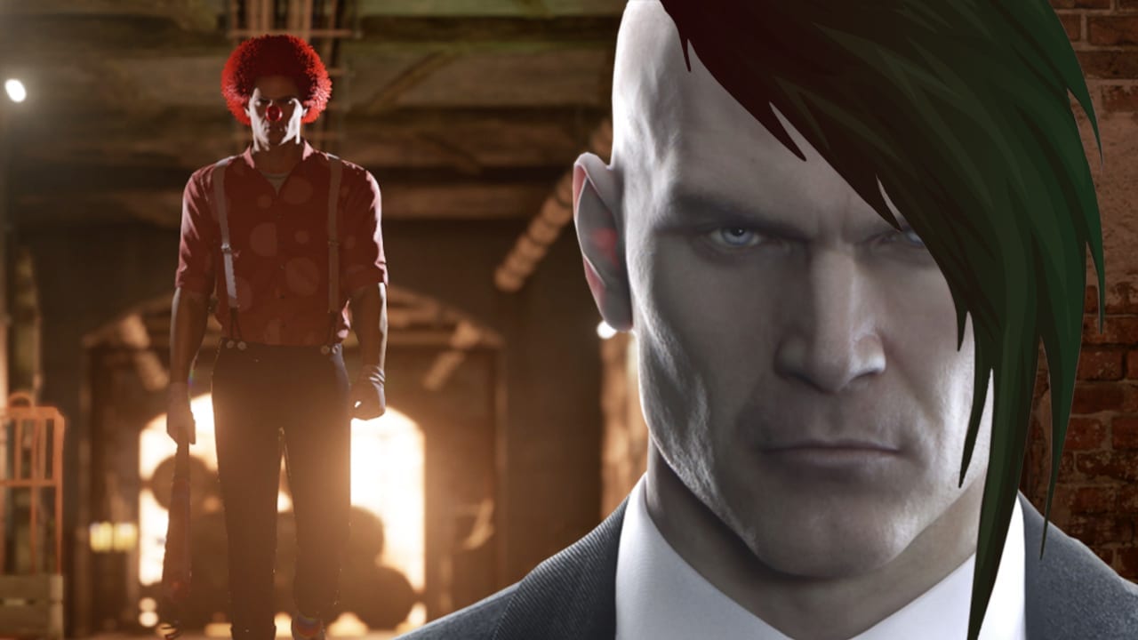 hitman hair