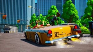 taxi chaos