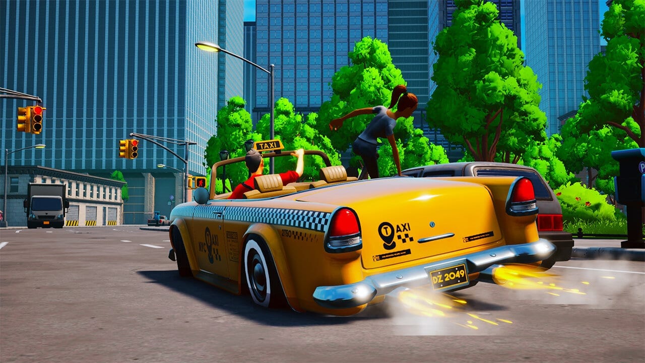taxi chaos