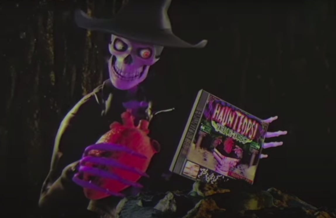 haunted demo disc