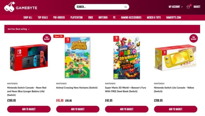 gamebyte shop switch deal