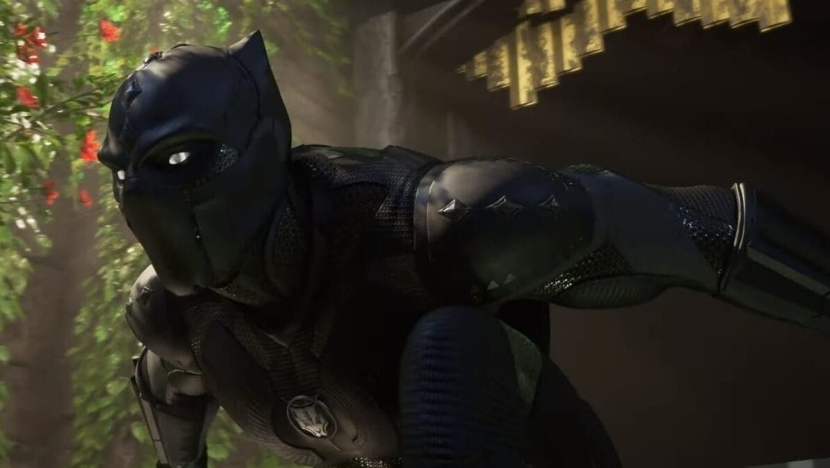 black panther in marvel's avengers game