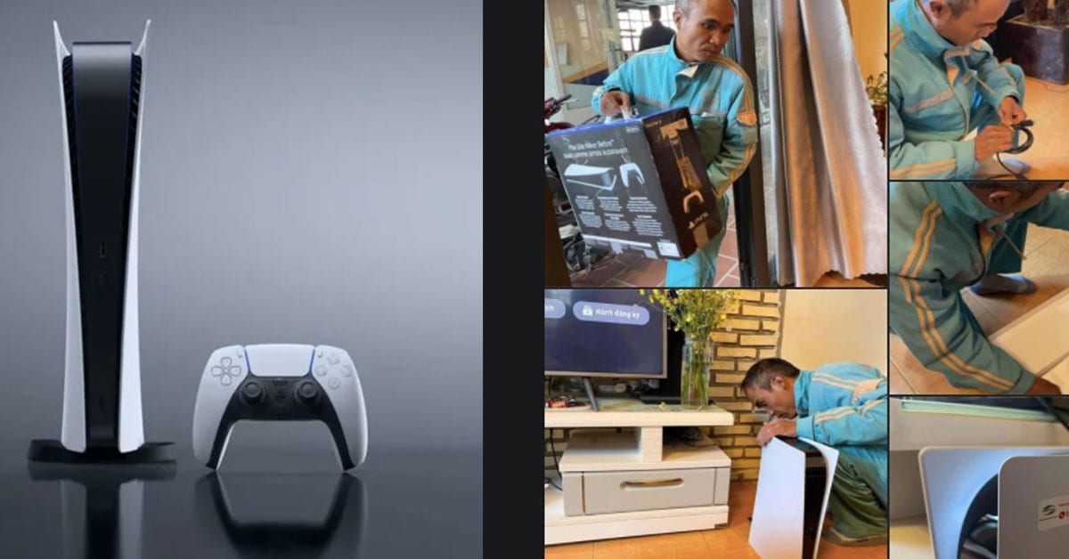 man says ps5 is router
