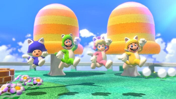 super mario 3d switch