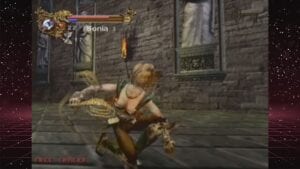 A screenshot from the Castlevania Resurrection Dreamcast prototype