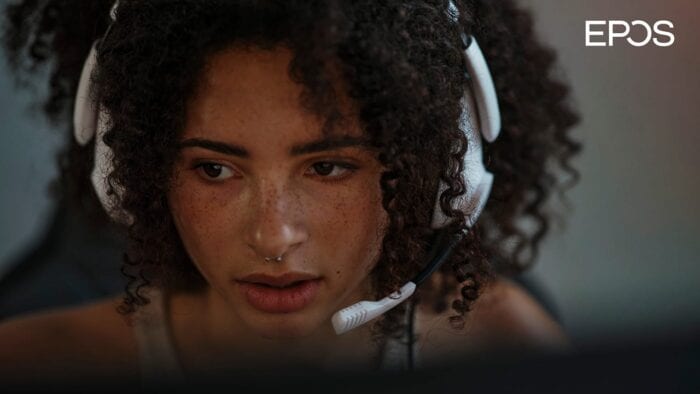 An image showing a close up shot of the EPOS H3 headset