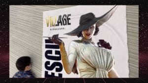 Lady Dimitrescu beach towel