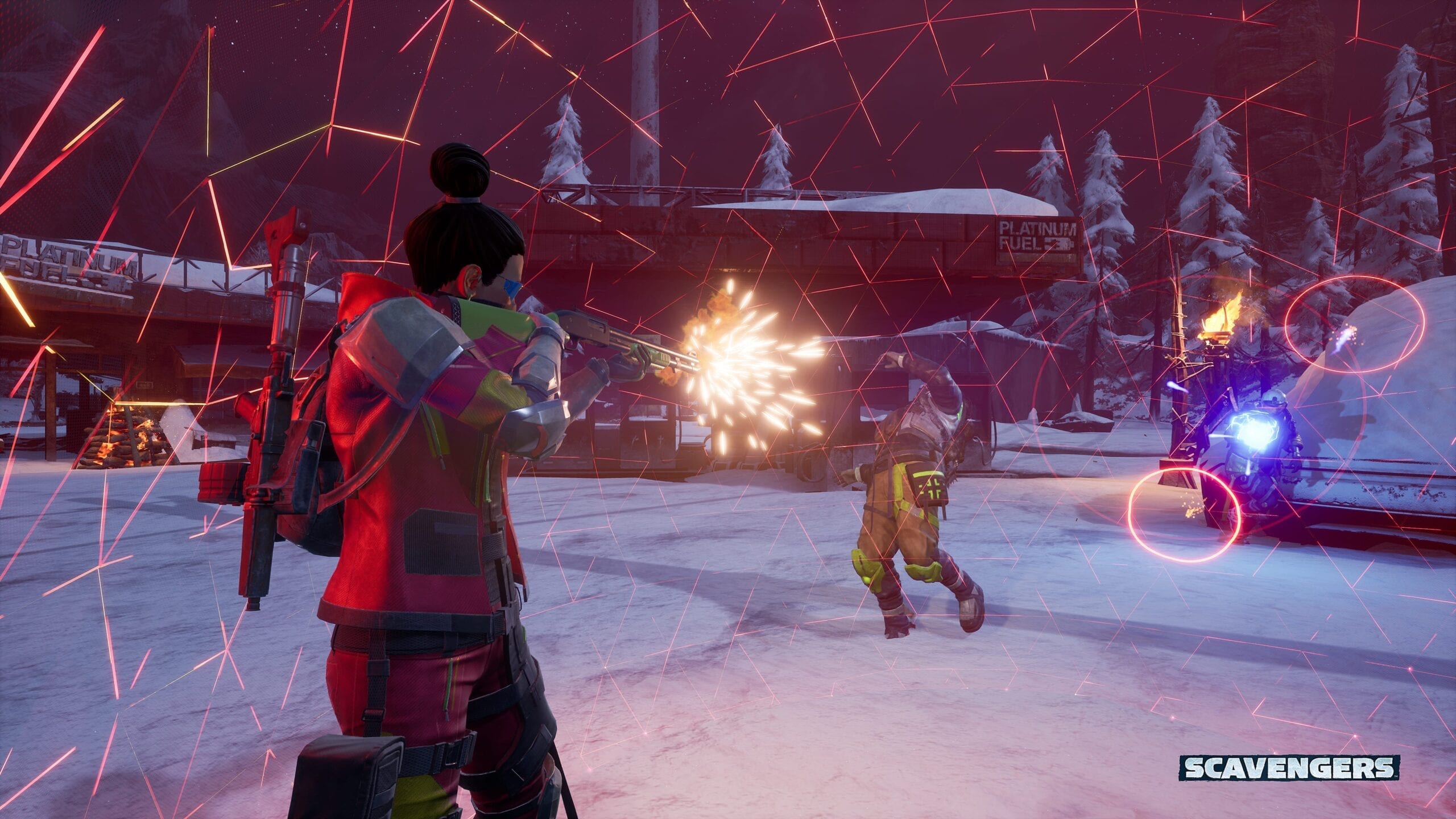 Screenshot from Scavengers gameplay