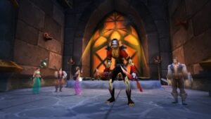 An image showing off the Burning Crusade Classic expansion for World of Warcraft Classic