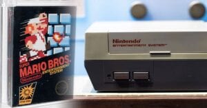 nes super mario auction