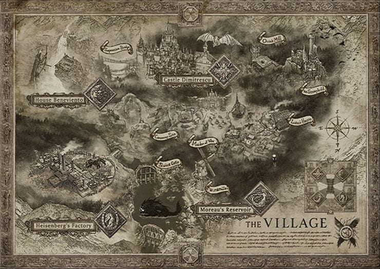 re village map