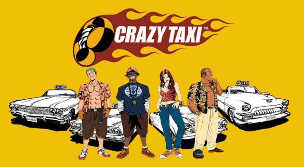 crazy taxi art
