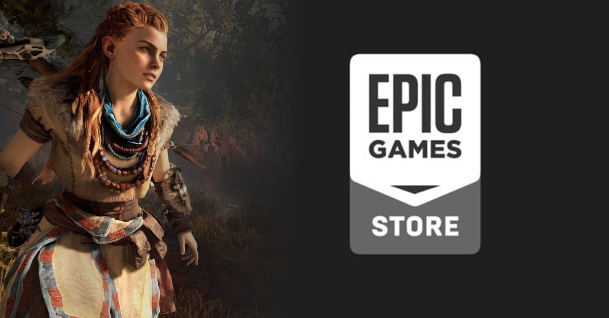 horizon zero dawn and epic games logo
