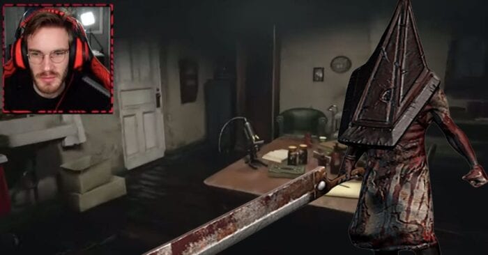 pewdiepie silent hill resident evil