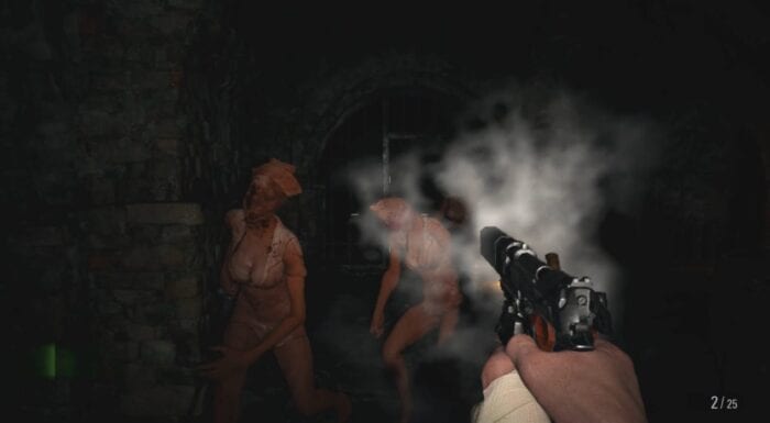 silent hill nurses re village mod