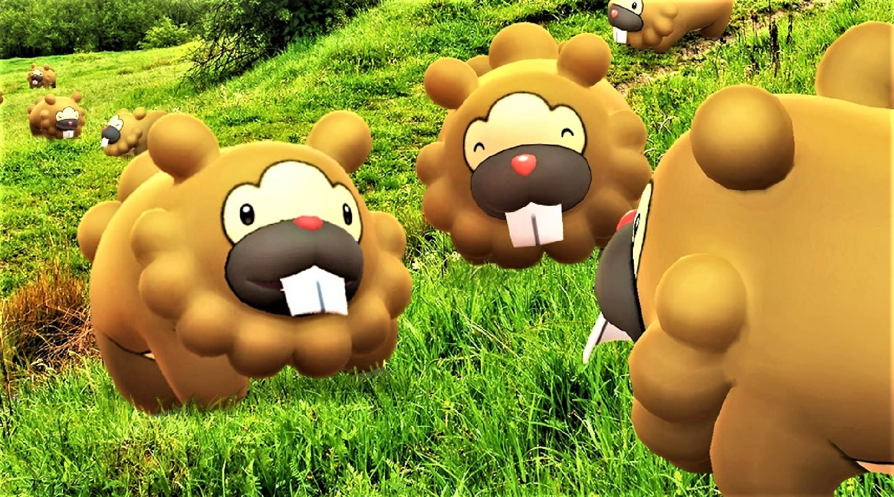 Pokemon Go Bidoof Art