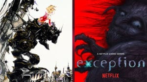 Yoshitaka Amano art for Netflix's Exception