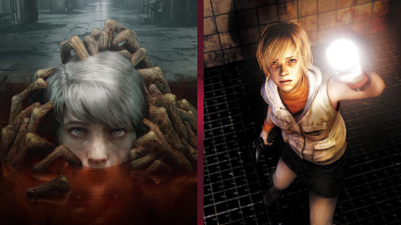 Silent Hill publisher Konami has teamed up with Bloober Team, the developers behind The Medium. This image shows artwork from The Medium and Silent Hill 3