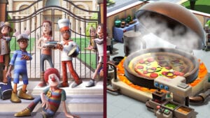 Two Point Campus and pizza