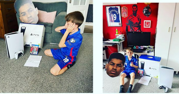 Young Food Campaigner Marcus Rashford PS5