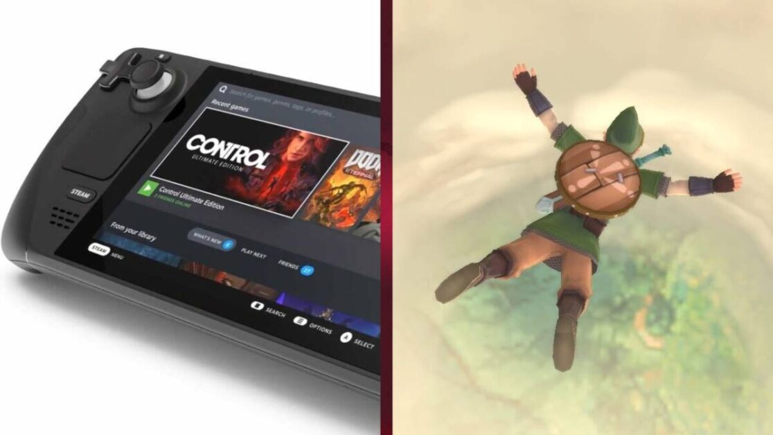 Steam deck Skyward Sword HD emulation