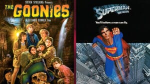 Richard Donner films The Goonies and Superman