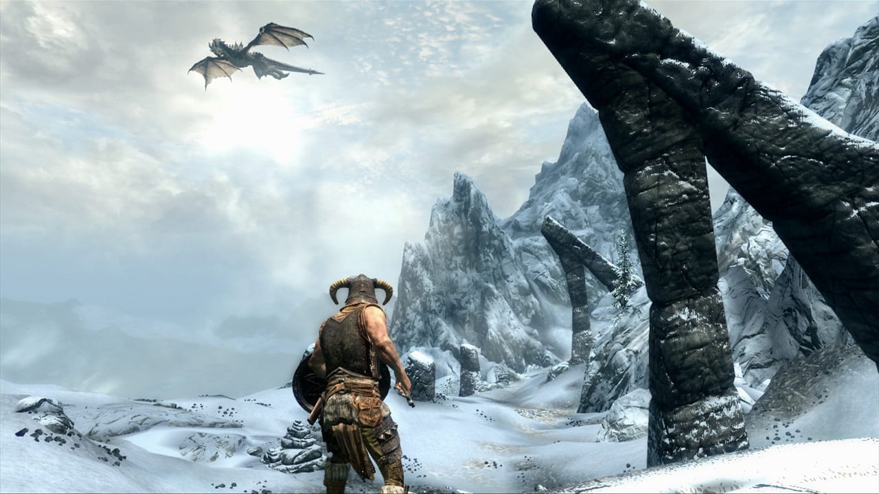 Skyrim press screenshot