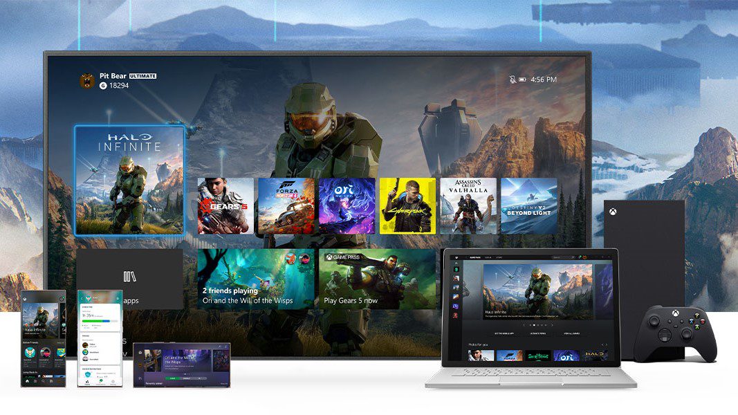 Xbox Series X dashboard press