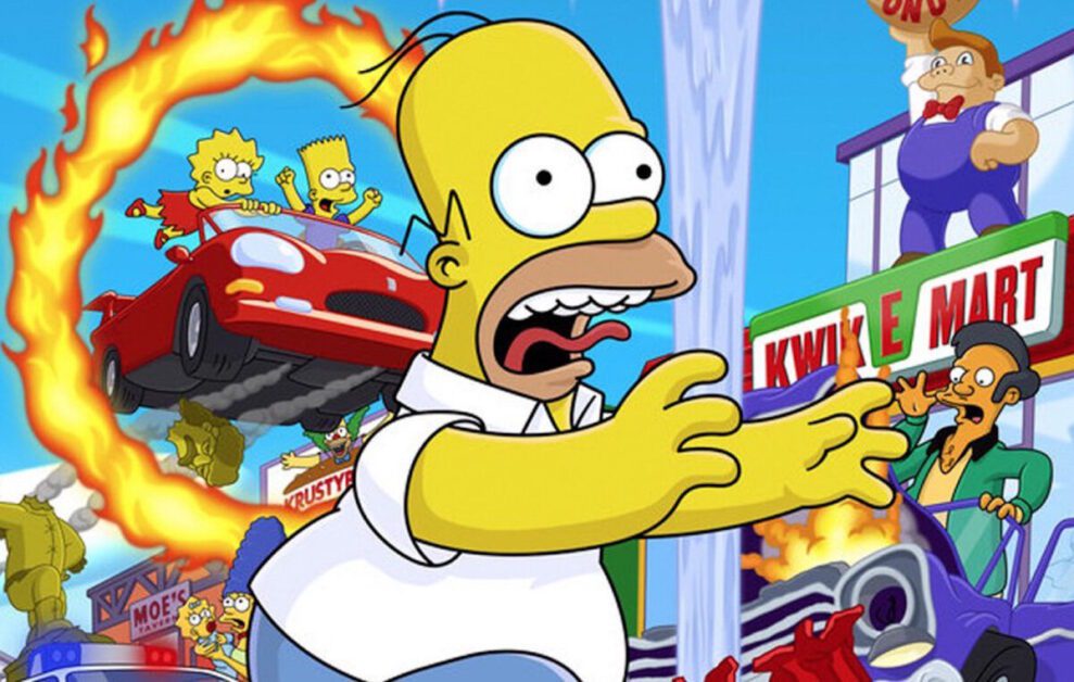 simpsons hit and run
