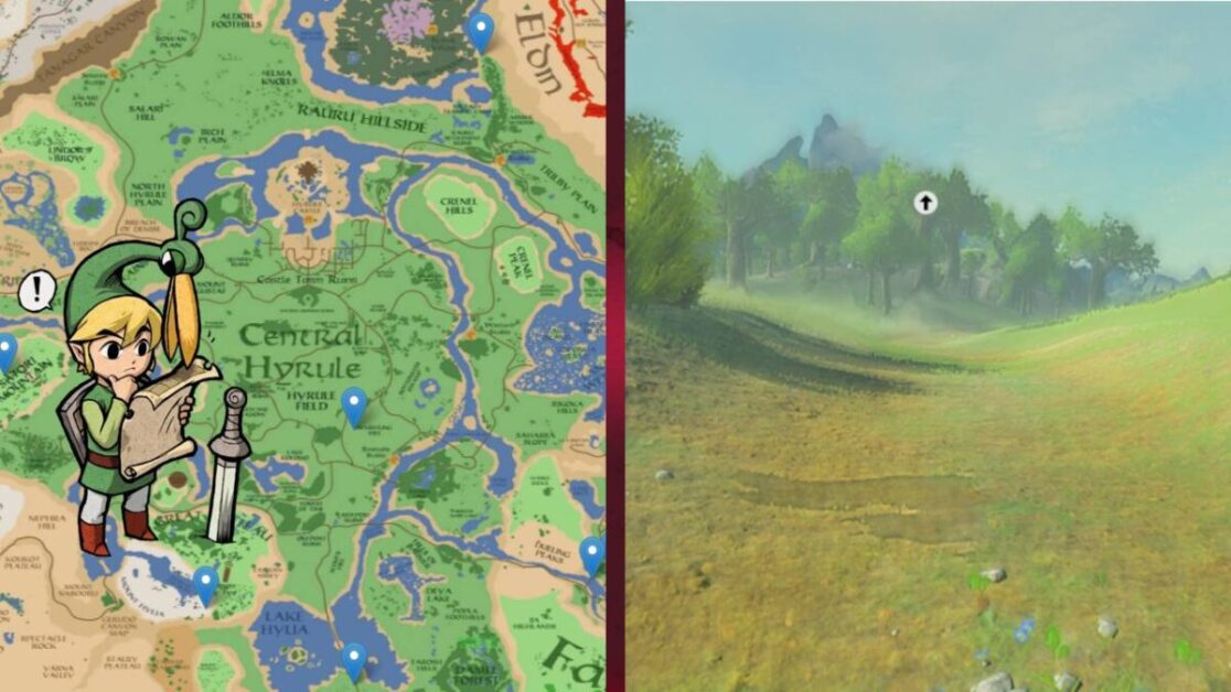 Zelda Hyrule Google Maps Street View