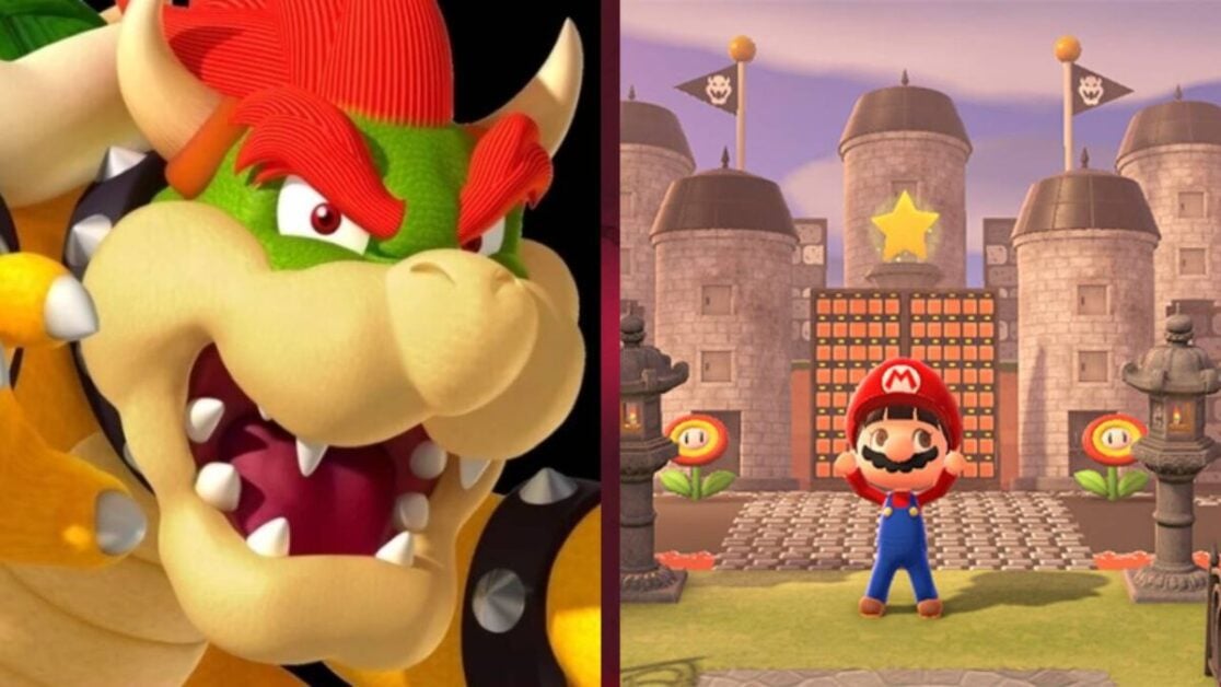 Bowser's castle animal crossing featured image