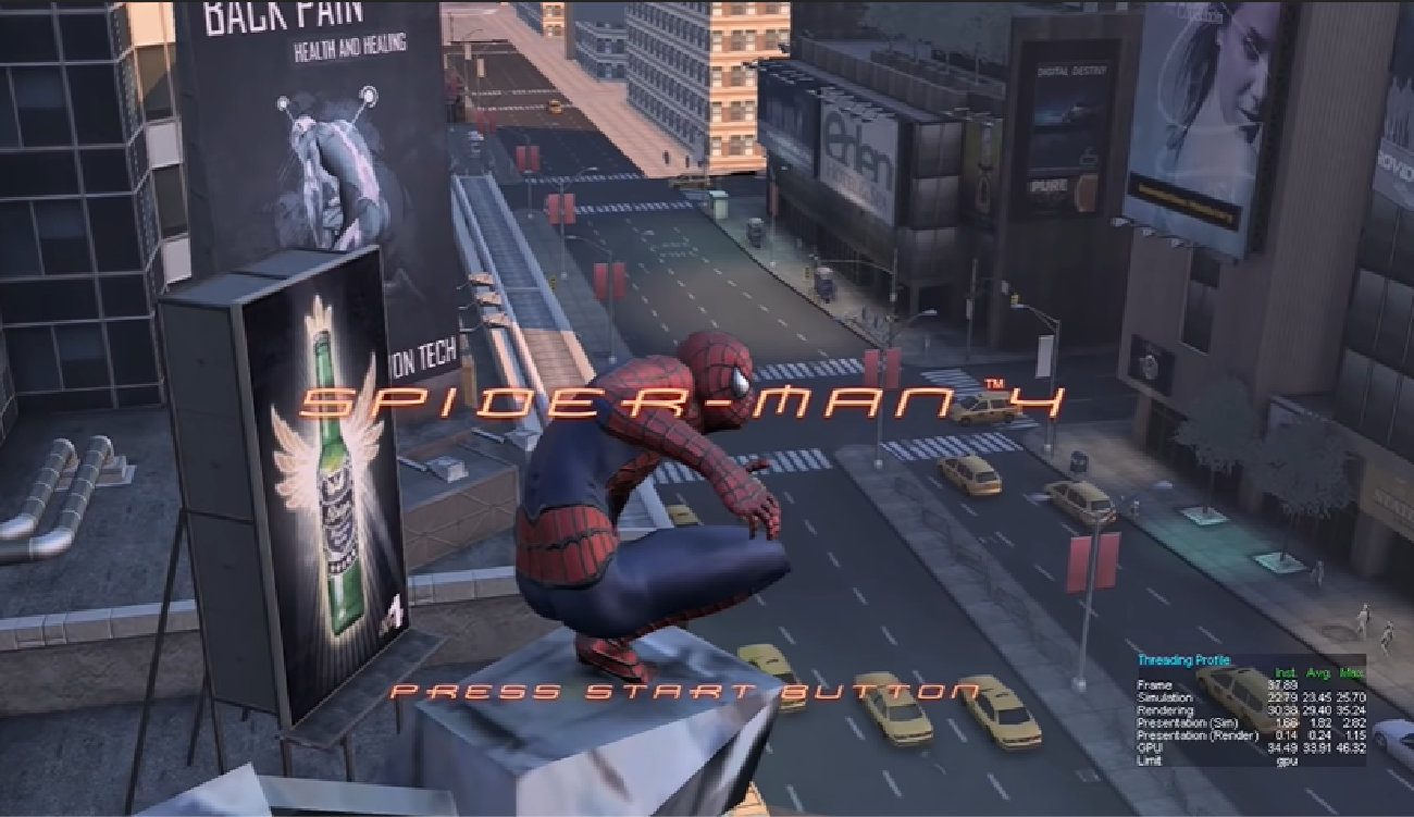 cancelled spider-man 4 video game