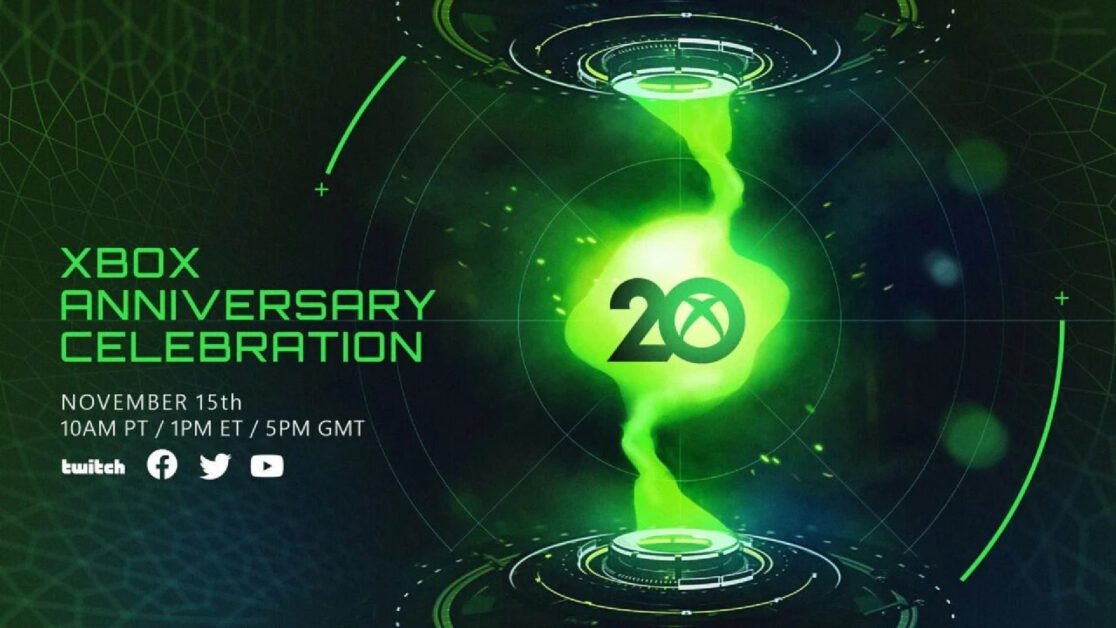 xbox 20th anniversary