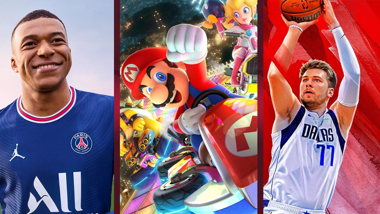 Get Discounts on Mario Kart 8, FIFA 22, and in Our Olympics Gaming Sale
